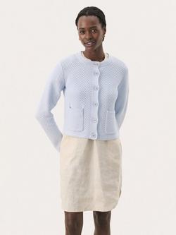 Part Two Elmie Textured Cardigan, Heather