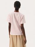 Part Two Nahid Flower Pure Organic Cotton T-Shirt, Mauve/Chalk