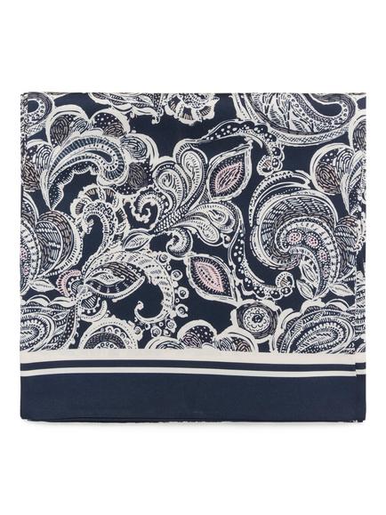 Part Two Najia Paisley Scarf, Navy