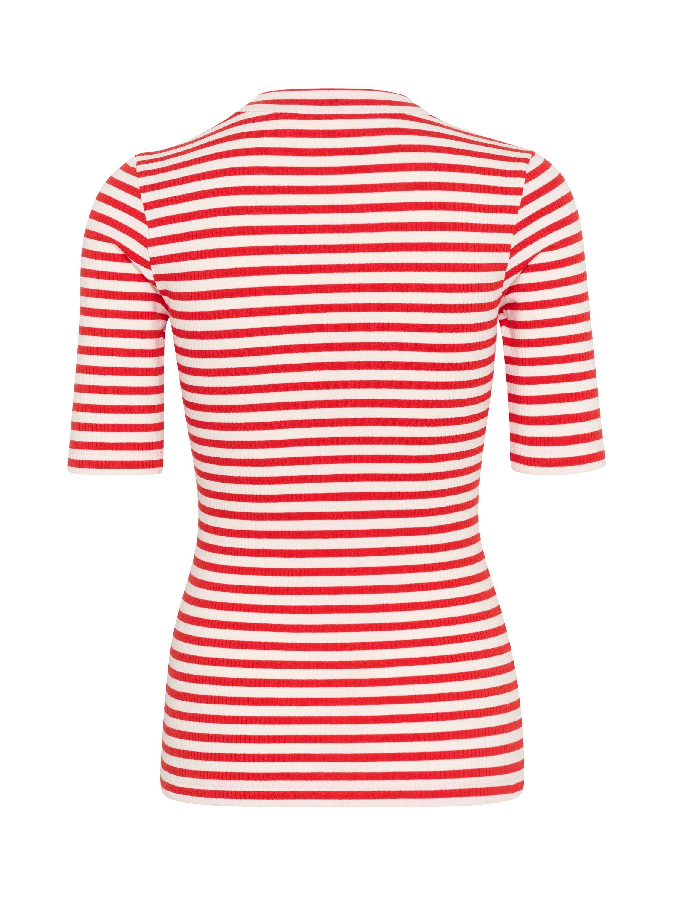 Product image 6 of 6, which shows InWear Dagna Stripe T-Shirt, Red/White, XS