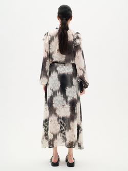 InWear Cielle Abstract Graphic Dress, Cream/Multi - view 2, Cream/Multi