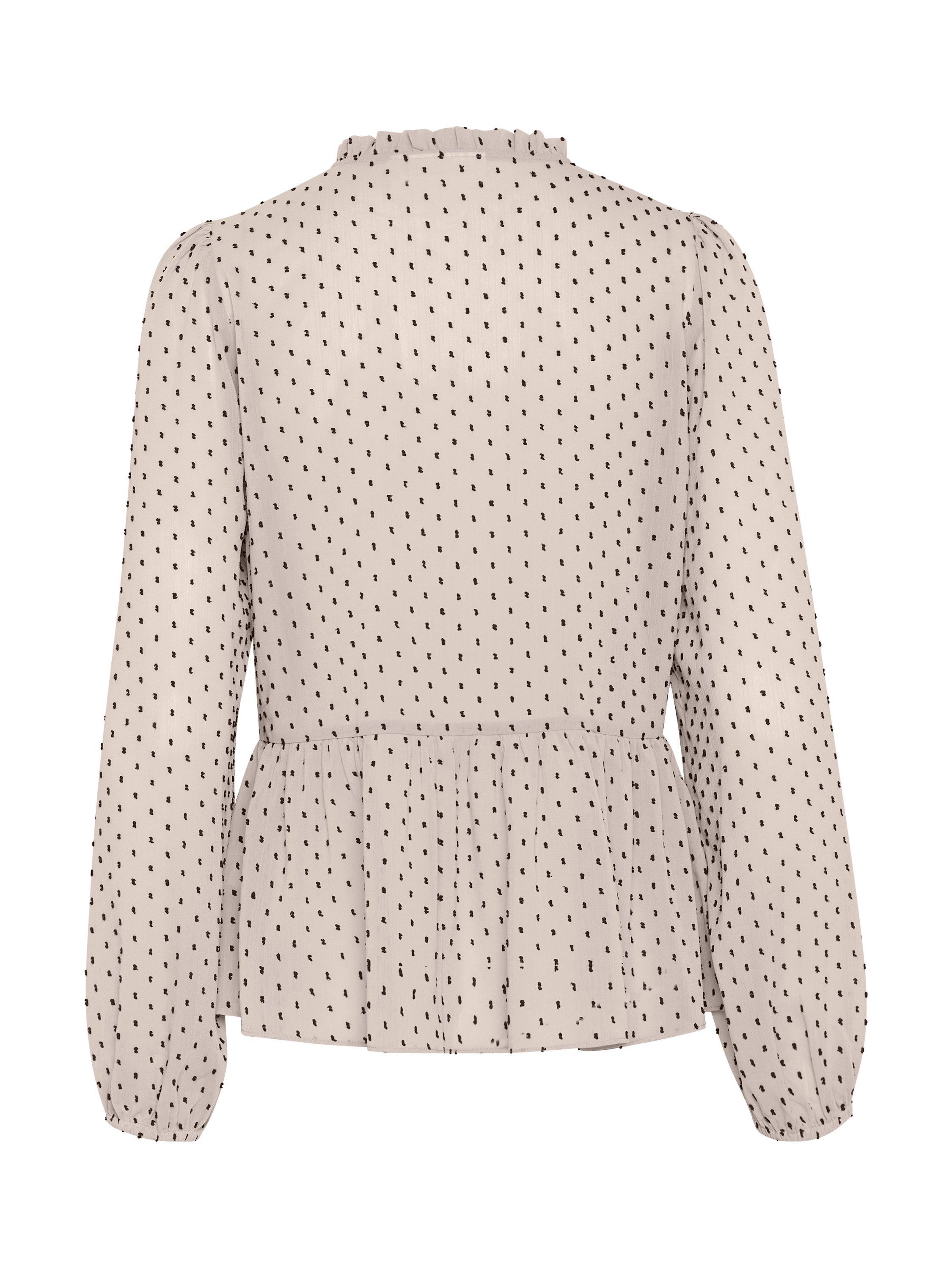 Product image 2 of 2, which shows InWear Cibil Swiss Dot Top, Stone, 10