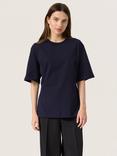 Soaked In Luxury Coreen Flare Hem T-Shirt