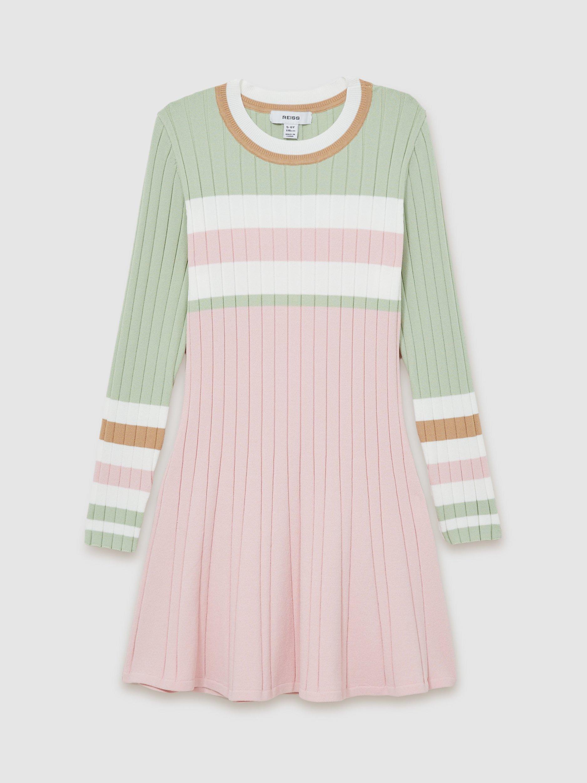 Reiss Kids' Polly Dress, Pink
