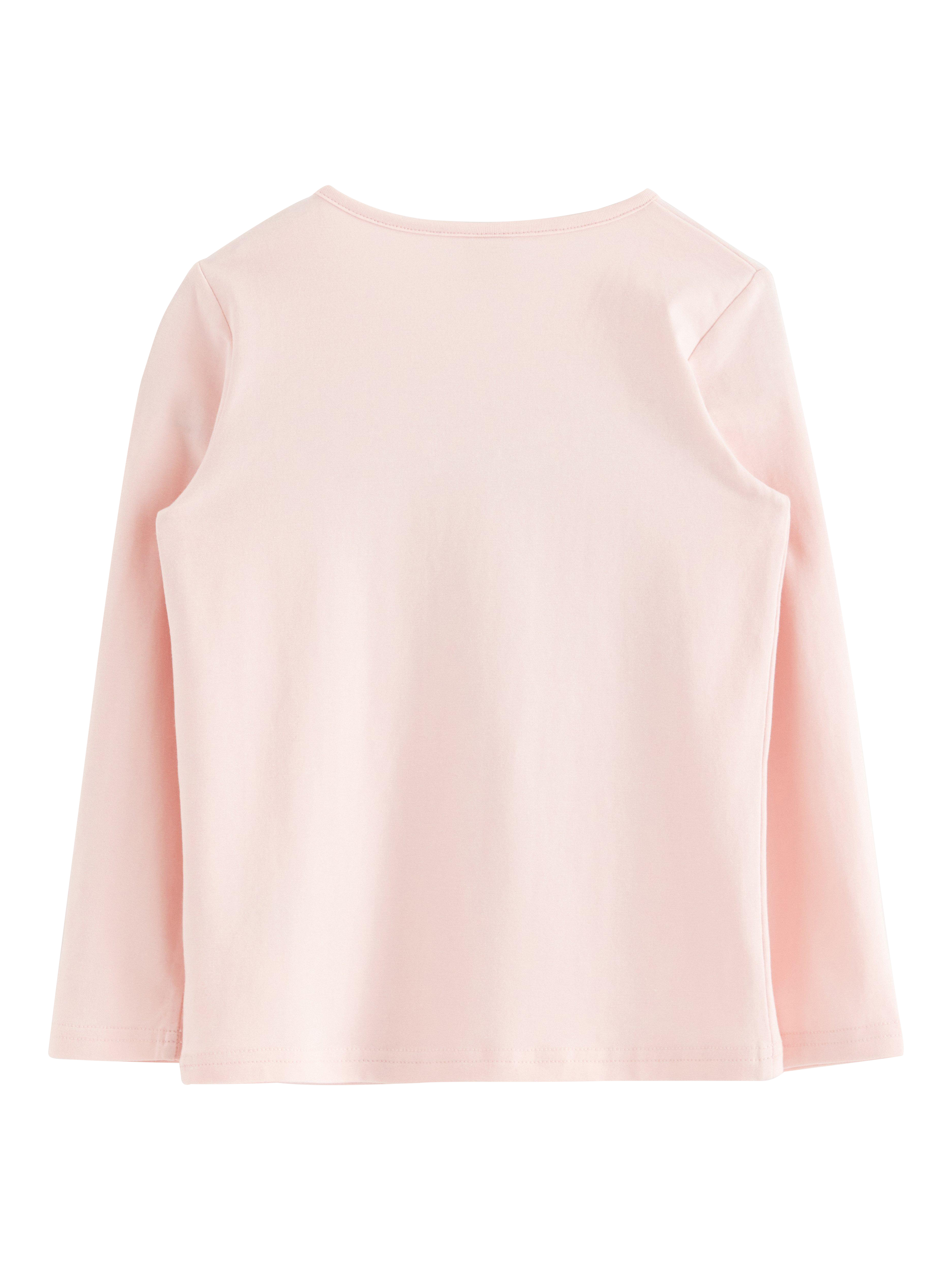 Product image 5 of 6, which shows Lindex Kids' Cotton Blend Top, Light Pink, 4-5 years