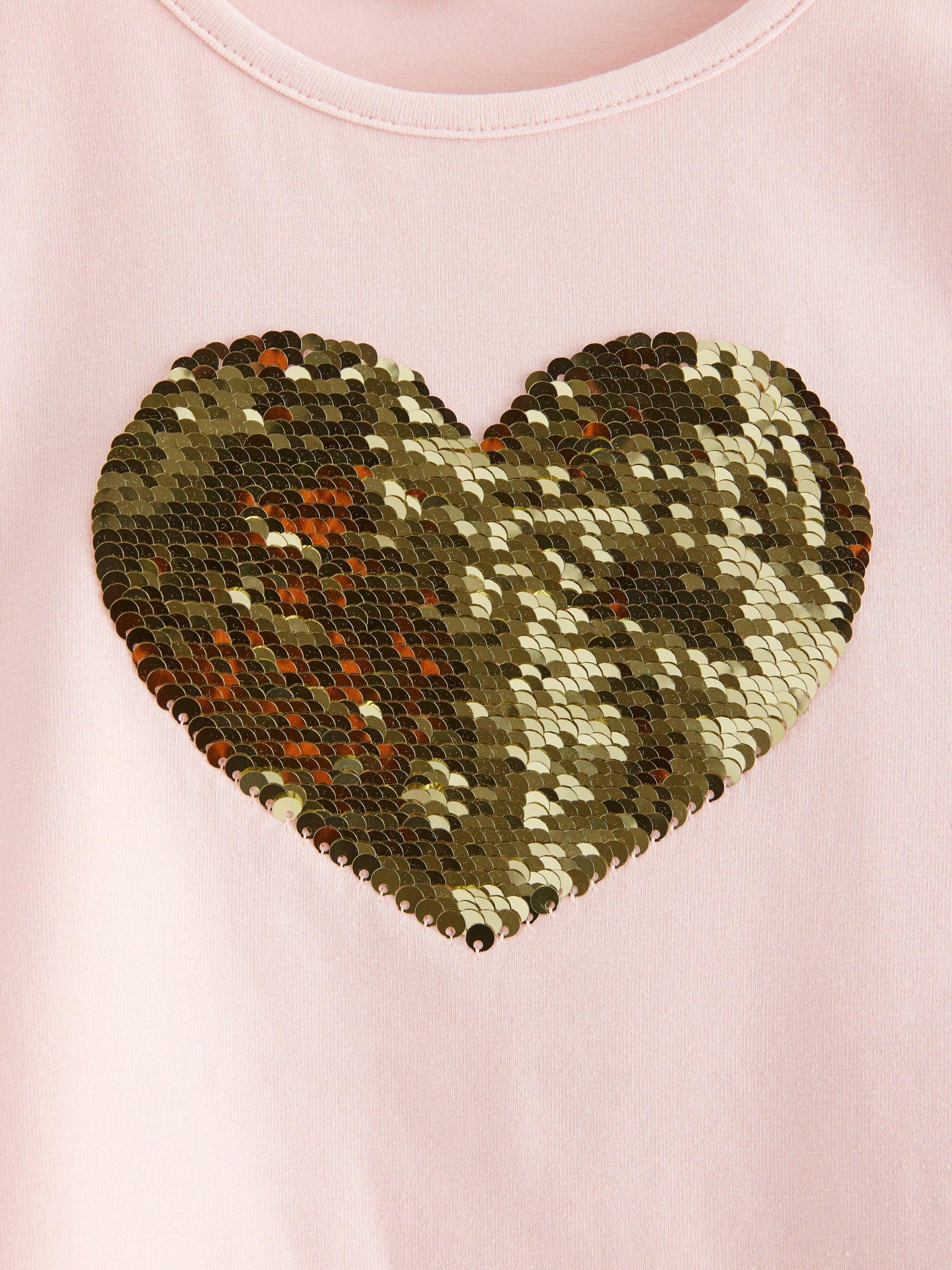 Product image 6 of 6, which shows Lindex Kids' Cotton Blend Top, Light Pink, 4-5 years