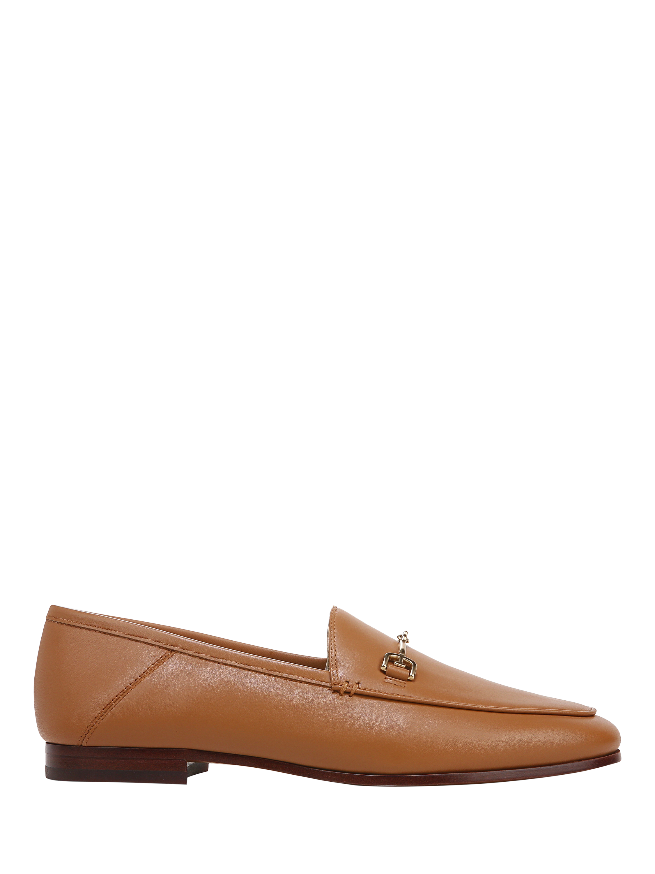 Product image 1 of 6, which shows Sam Edelman Loraine Leather Loafers, Tan, 4