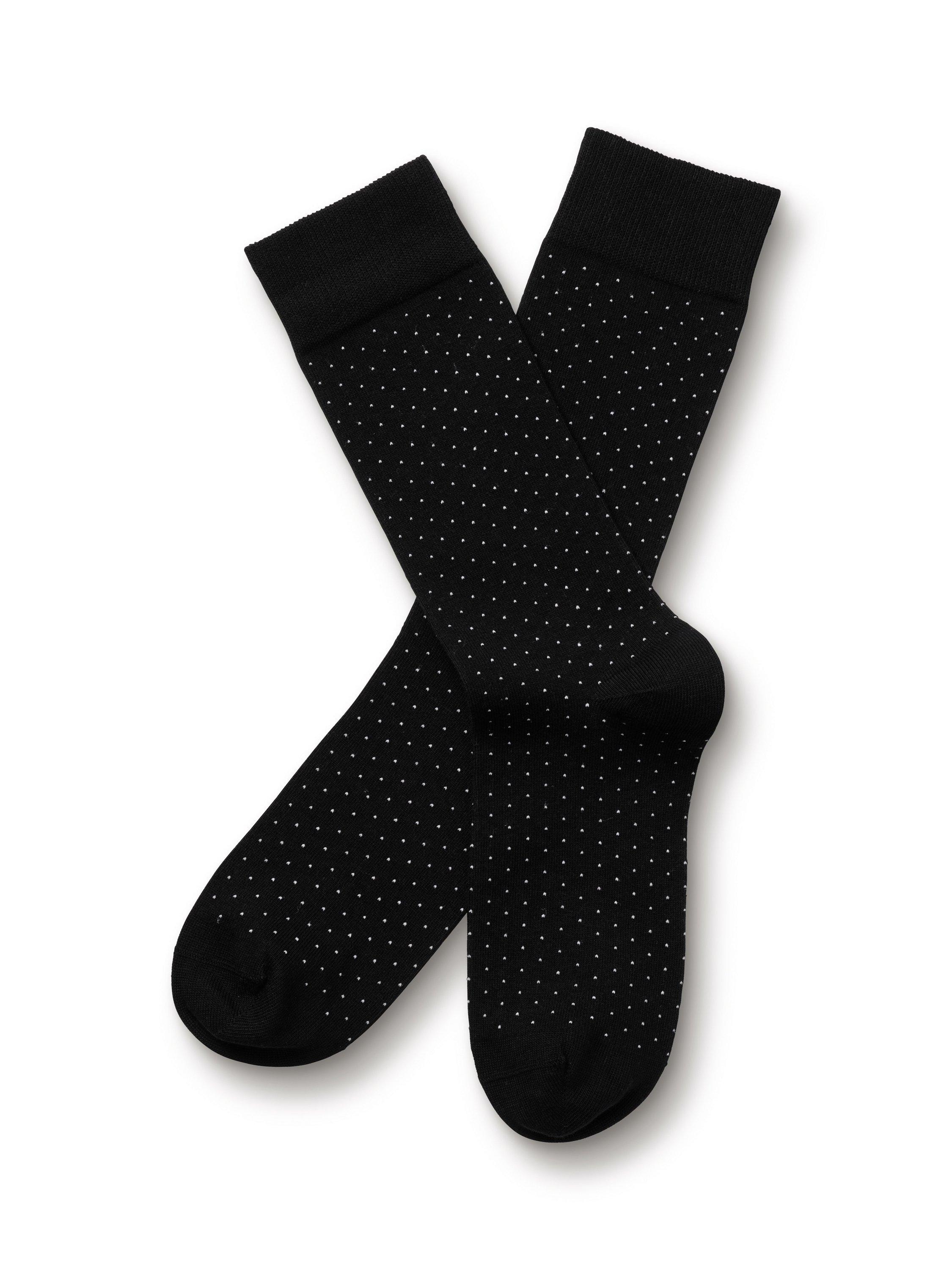 Charles Tyrwhitt Cotton-Rich Socks, Black