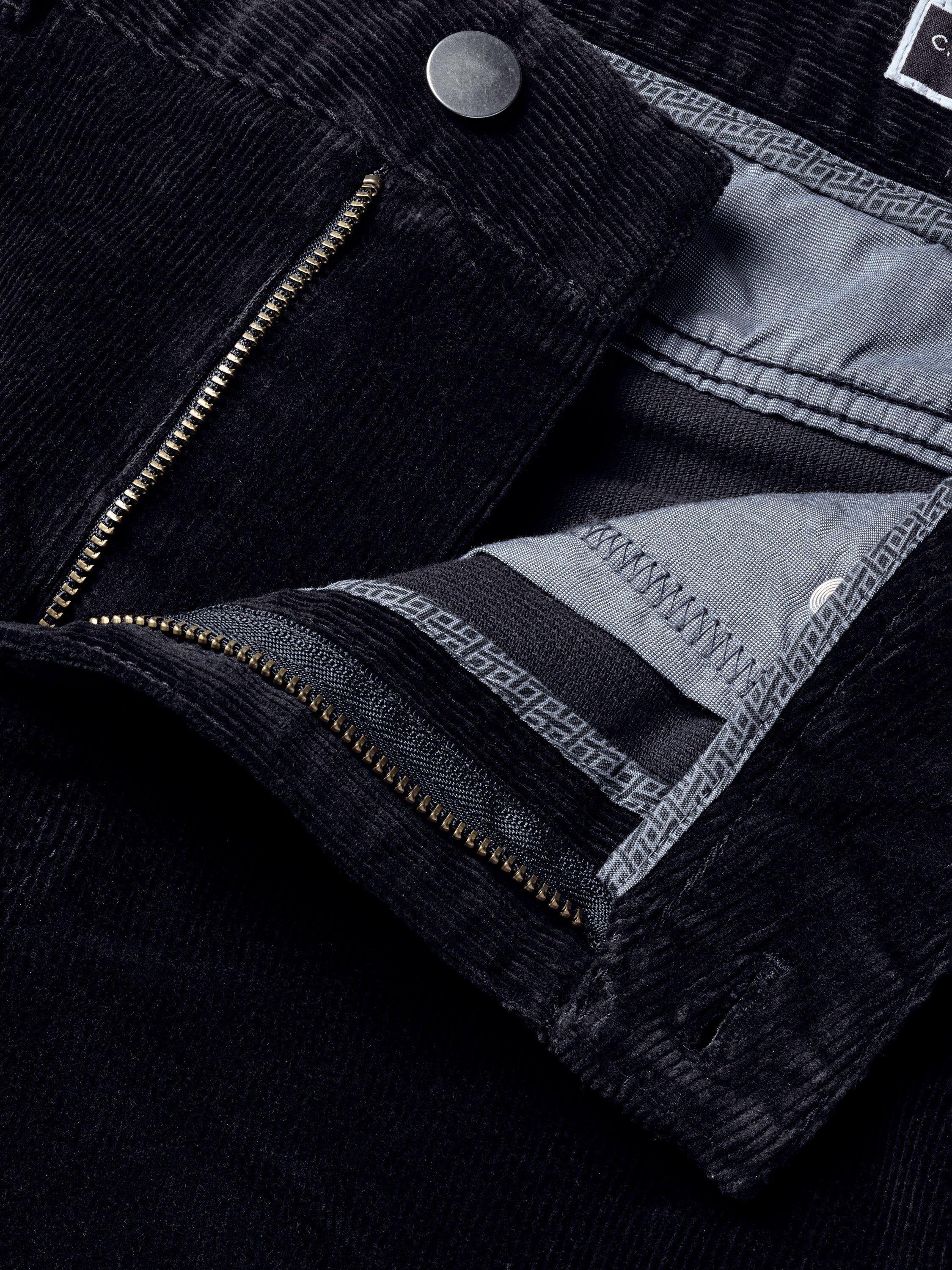 Product image 4 of 5, which shows Charles Tyrwhitt Slim Fit Corduroy Trousers, French Navy, 30R