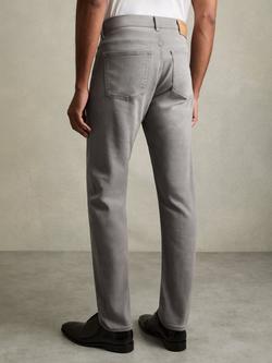 Reiss Picton Jeans, Light Washed Grey - view 2, Light Washed Grey