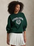 Polo Ralph Lauren Wimbledon 2025 Crest French Terry Sweatshirt, Green