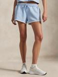 Polo Ralph Lauren Wimbledon 2025 Crest Fleece Shorts, Light/Blue