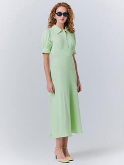 Ghost Wilma Dress, Light Green - view 2, Light Green