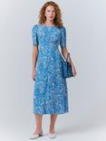 Ghost Esme Empire Linen Floral Dress