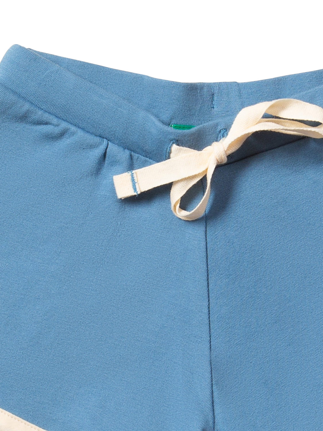 Product image 2 of 3, which shows Little Green Radicals Kids' Run Around Shorts, Blue, 2-3 years