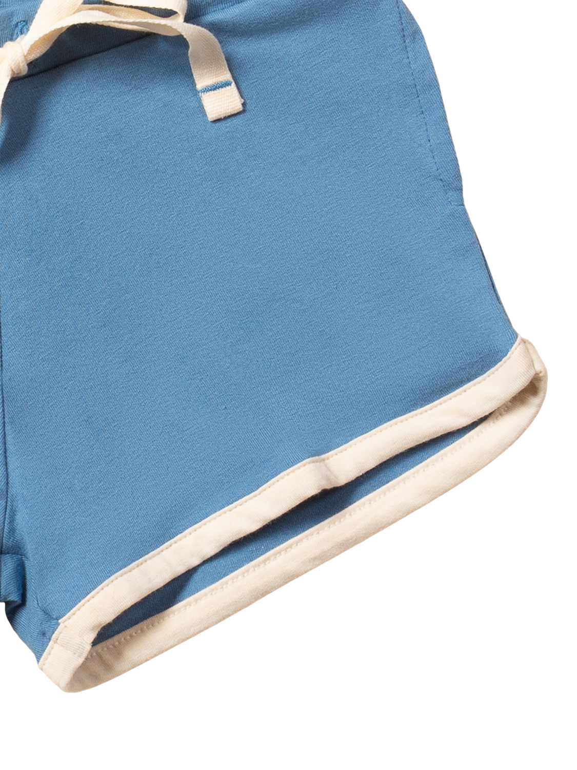 Product image 3 of 3, which shows Little Green Radicals Kids' Run Around Shorts, Blue, 2-3 years
