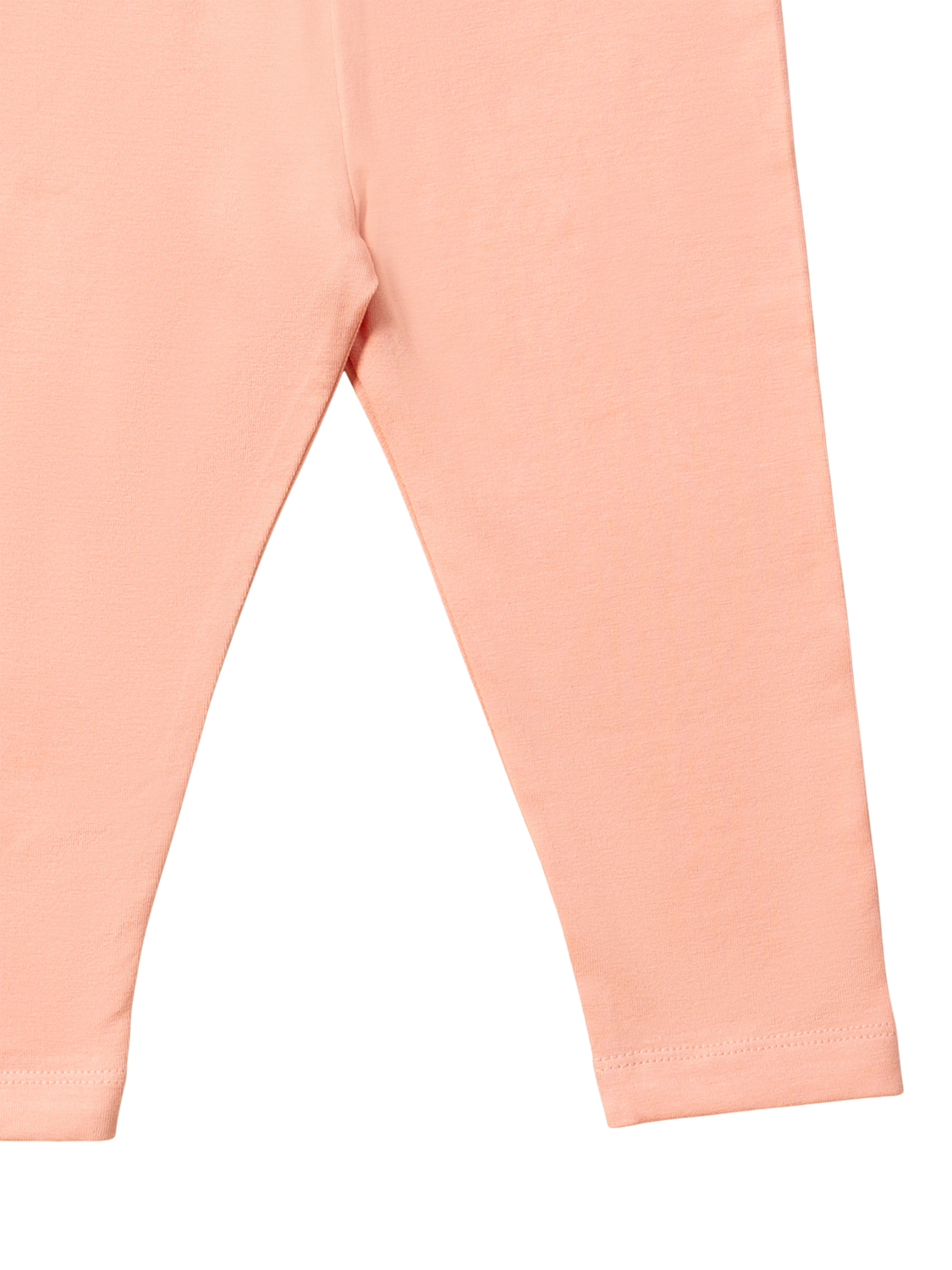 Product image 3 of 4, which shows Little Green Radicals Baby Organic Cotton Rich Leggings, Pink, 2-3 years