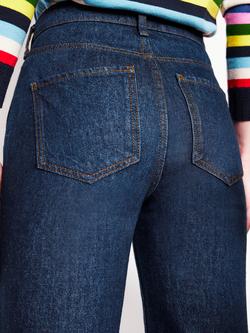 Boden High Rise Rigid Straight Jeans, Indigo - view 2, Indigo