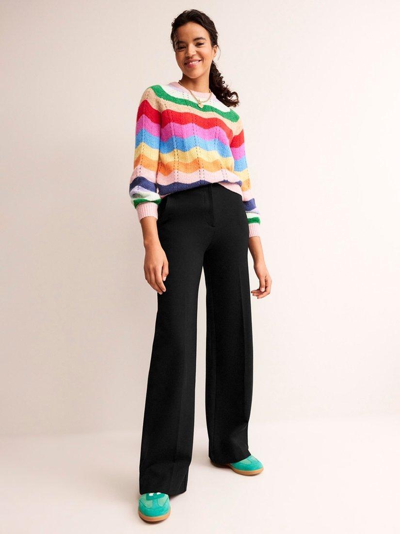 Boden Westbourne Pont Trousers, Black
