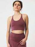 Girlfriend Collective Cleo Sports Bra, Fig