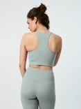 Girlfriend Collective Dylan Cropped Sports Bra, Atmosphere
