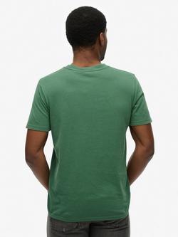 Superdry Embroidered Vintage Logo T-Shirt - view 2, International Pine/Yellow