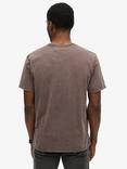 Superdry Osaka Loose T-Shirt, Dusty Brown/Multi