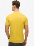 Superdry Organic Cotton Vintage Logo T-Shirt, Oil Yellow