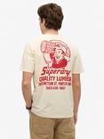Superdry Trade Tools Loose T-Shirt, Riff White