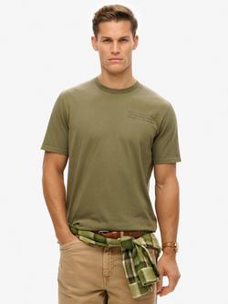 Superdry Utility Sport Graphic T-Shirt, Olive Night Green