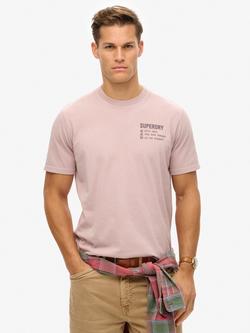 Superdry Utility Sport Graphic T-Shirt, Cloud Grey