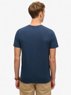 Superdry Lo-fi Outdoor Relaxed T-Shirt, Nautical Navy - view 2, Nautical Navy