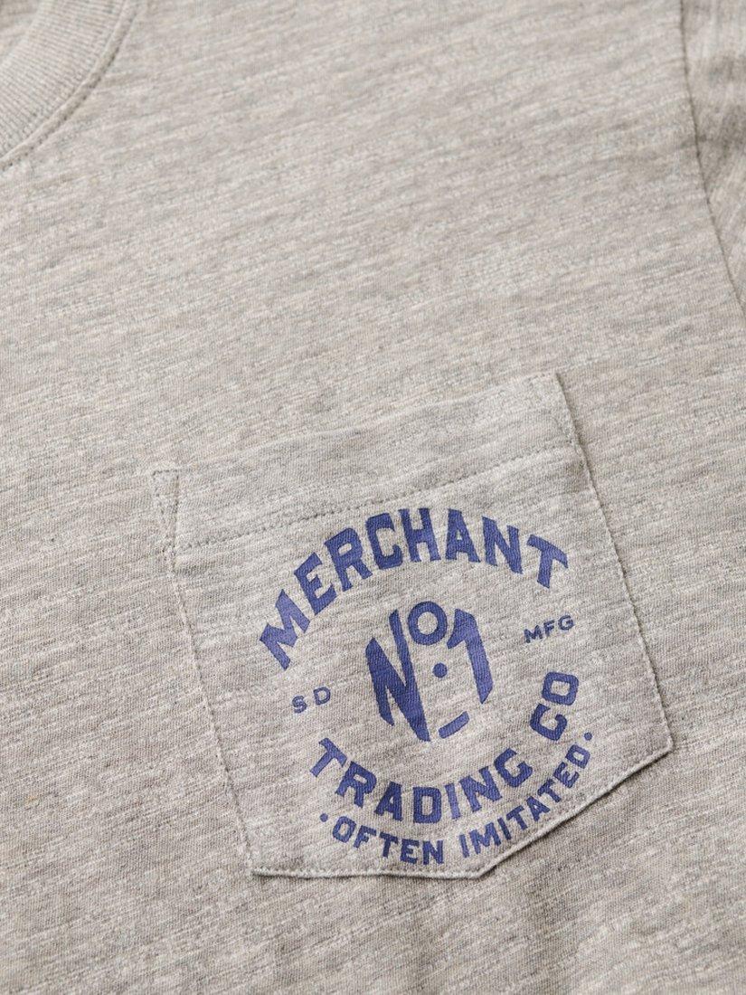 Product image 5 of 5, which shows Superdry Merchant Store Collection Cotton Regular Fit Short Sleeve Graphic T-Shirt, Vintage Grey, S