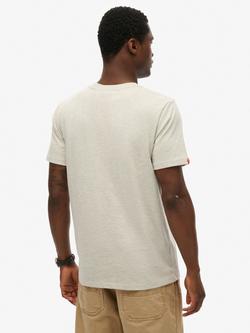 Superdry Cotton Blend Regular Fit Short Sleeve Graphic Cali T-Shirt, Quanticogryjaspemarl - view 2, Quanticogryjaspemarl