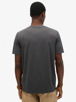 Superdry Workwear Embossed Relaxed T-Shirt - view 2, Blackboard