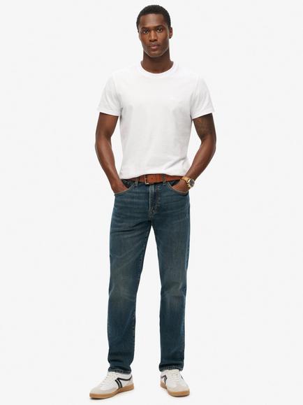Superdry Vintage Slim Straight Jeans, Viper Vintage Indigo