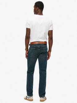 Superdry Vintage Slim Straight Jeans - view 2, Viper Vintage Indigo