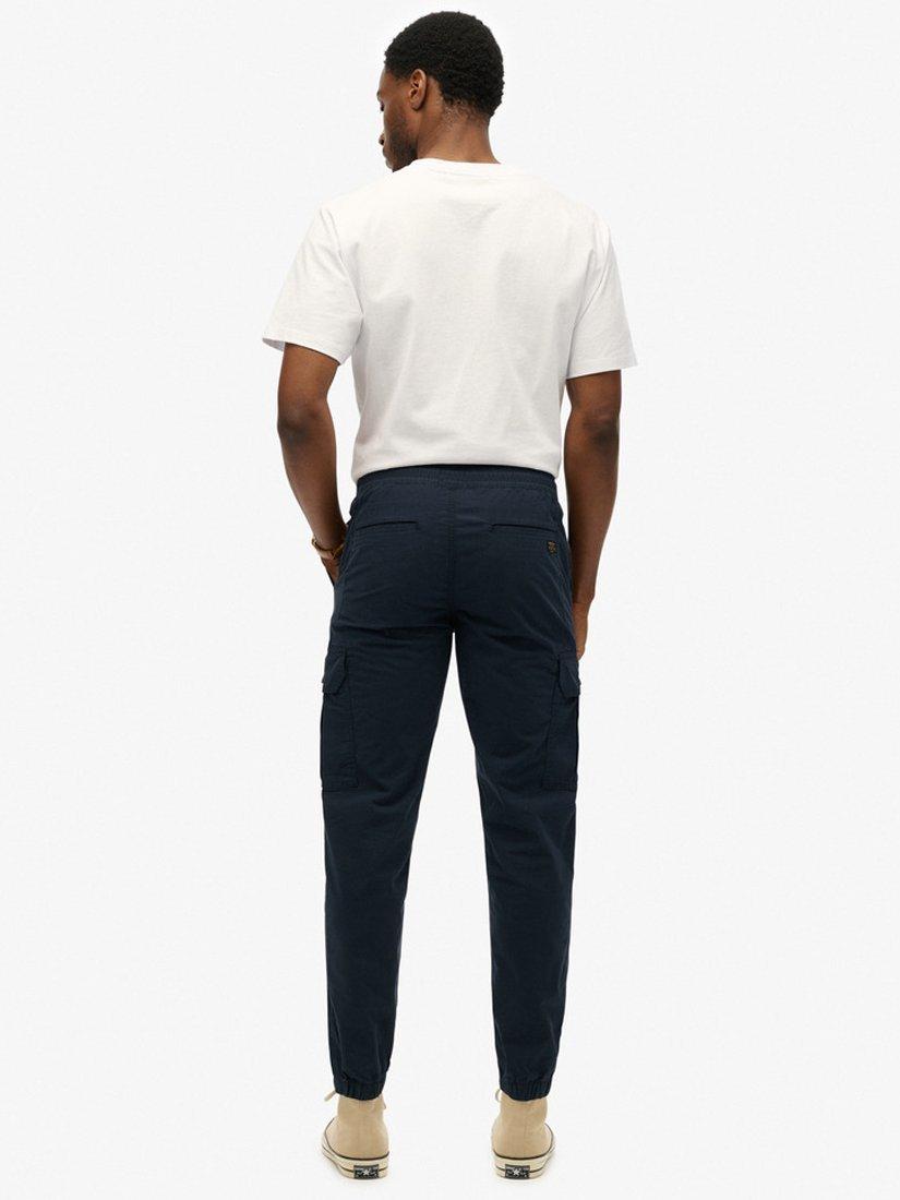Product image 2 of 6, which shows Superdry Para Cargo Slim Trousers, Eclipse Navy, W30/L30