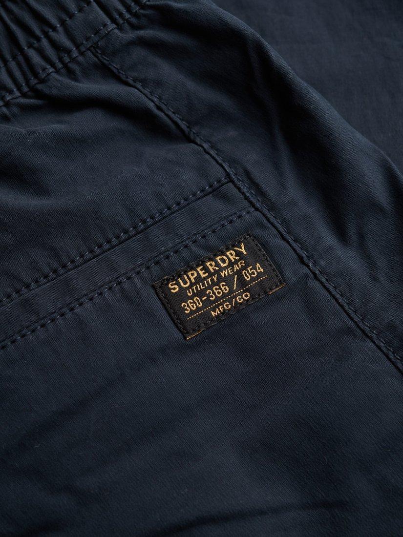 Product image 6 of 6, which shows Superdry Para Cargo Slim Trousers, Eclipse Navy, W30/L30