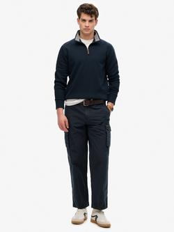 Superdry Parachute Light Cargo Trousers, Eclipse Navy, Eclipse Navy