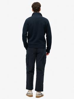 Superdry Parachute Light Cargo Trousers, Eclipse Navy - view 2, Eclipse Navy