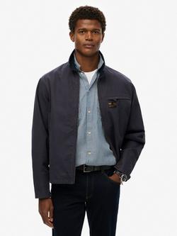 Superdry Cord Collar Ranch Jacket, French Navy