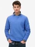 Superdry Essential Logo Crew Sweatshirt, Chambray Blue