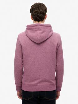 Superdry Logo Great Outdoors Hoodie - view 2, Beach Burgundy Grit