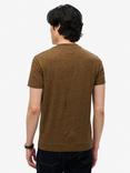 Superdry Essential Logo Cotton T-Shirt, Bronzed Brown Grit