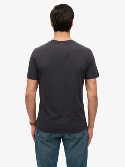 Superdry Vintage Logo Tokyo Relaxed T-Shirt, Dark Charcoal - view 2, Dark Charcoal