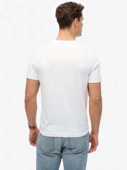 Superdry Vintage Logo Heritage Relaxed T-Shirt, Optic - view 2, Optic