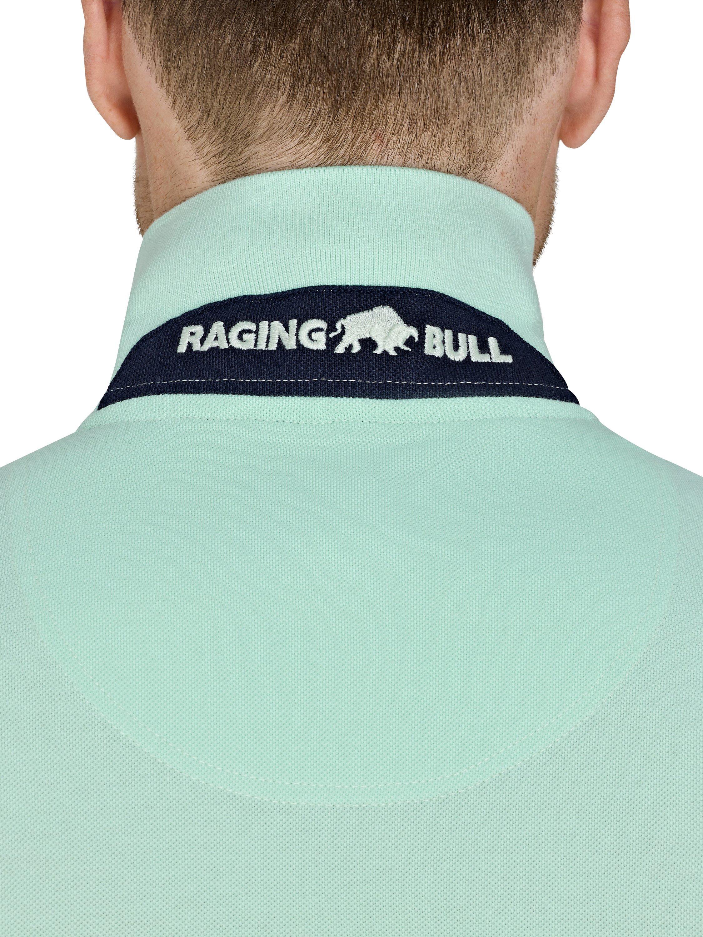 Product image 5 of 7, which shows Raging Bull Classic Organic Cotton Polo Shirt, Apple Green, S