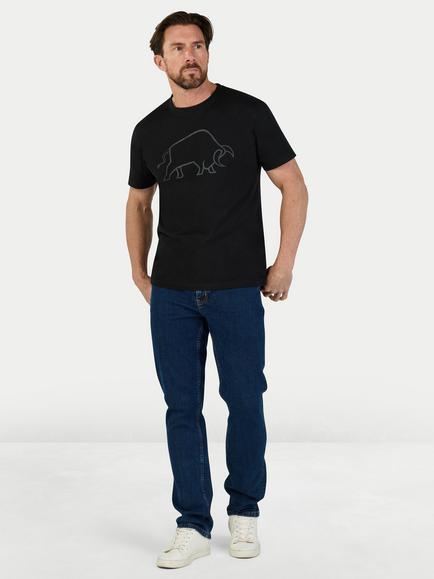 Raging Bull High Build T-Shirt, Black - view 2, Black