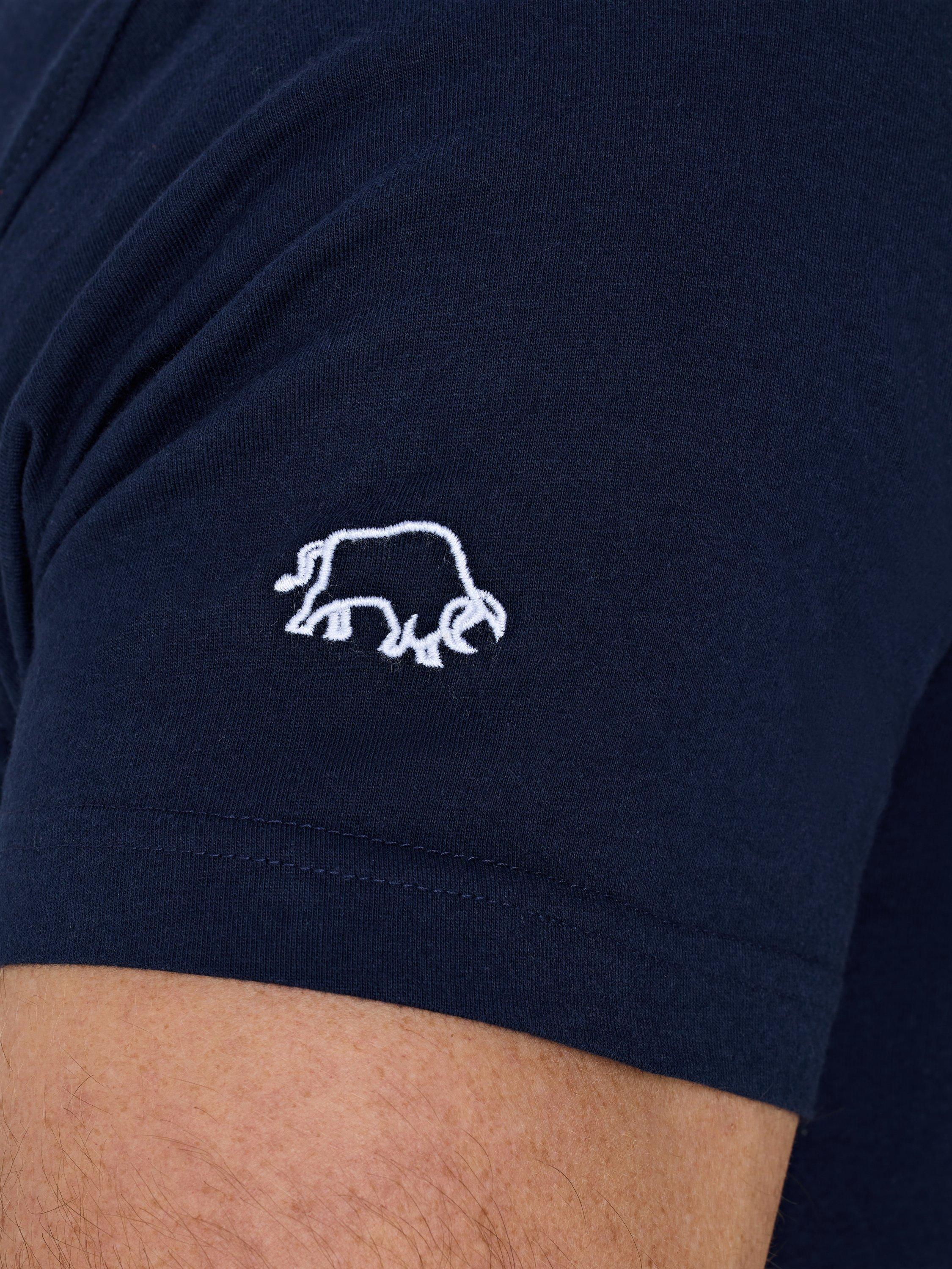 Product image 5 of 6, which shows Raging Bull Outburst Union Jack Bull T-Shirt, Navy, S